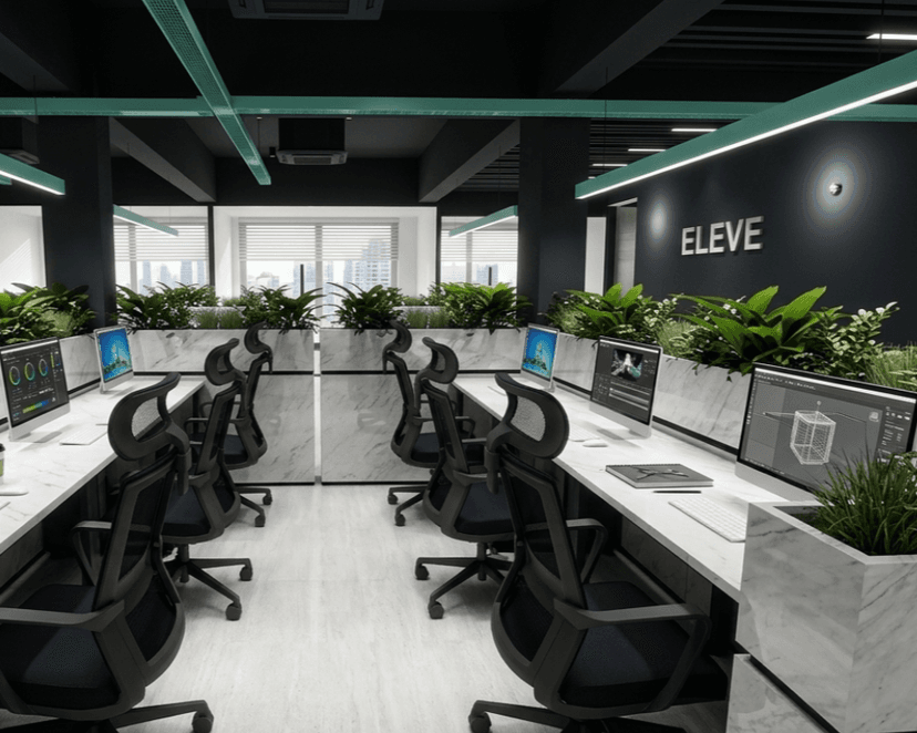 Reception & open floor
